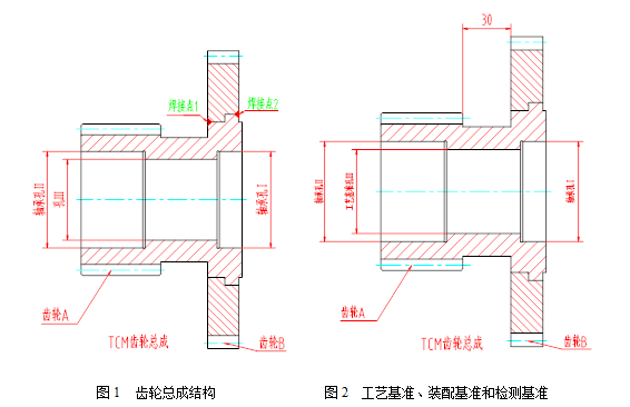 臺(tái)階孔結(jié)構(gòu)雙聯(lián)齒工藝方案比較及選擇